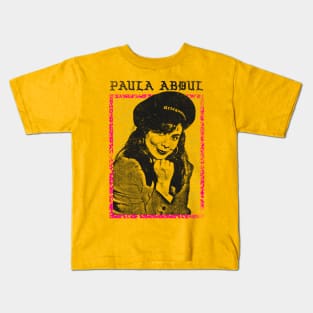 Paula Abdul / 80s Vintage Aesthetic Kids T-Shirt